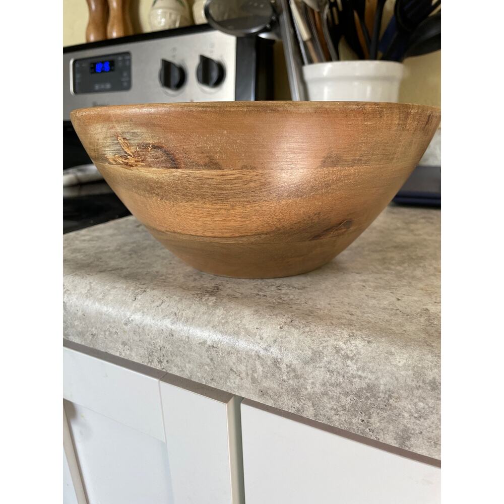 Ashland Coastal Prep Littoral Chic Wooden Bowl